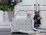 Louis Vuitton LV Mini Capucines White Lily 21x14x8cm - 4