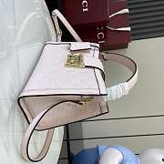 Gucci Padlock Medium Top Handle Light Pink Bag 25.5x17.5x10cm - 4