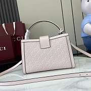 Gucci Padlock Medium Top Handle Light Pink Bag 25.5x17.5x10cm - 5