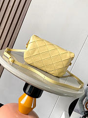 Loewe Puffer Goya Yellow Lambskin 20x13x6cm - 4
