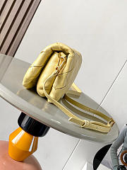 Loewe Puffer Goya Yellow Lambskin 20x13x6cm - 3