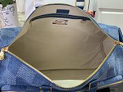 Louis Vuitton LV Keepall Cargo 50 Denim Blue 52x23x29cm - 4