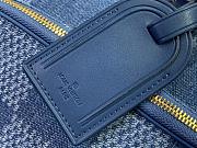 Louis Vuitton LV Keepall Cargo 50 Denim Blue 52x23x29cm - 3