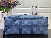 Louis Vuitton LV Keepall Cargo 50 Denim Blue 52x23x29cm - 2