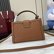 Gucci Padlock Medium Top Handle Brown 25.5x17.5x10cm - 6