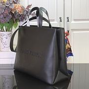 Louis Vuitton LV Shopper Tote MM Black 40x32x16cm - 3