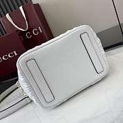 Gucci Small Betty White Tote Bag 18x18x12.5cm - 3