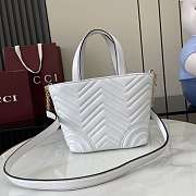 Gucci Small Betty White Tote Bag 18x18x12.5cm - 2