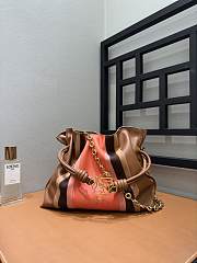 Loewe Medium Flamenco Clutch Landscape Pink Calfskin 30x10.5x24.5cm - 5