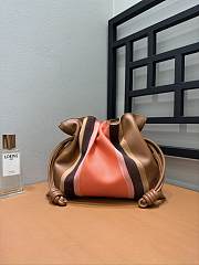 Loewe Medium Flamenco Clutch Landscape Pink Calfskin 30x10.5x24.5cm - 2