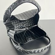 Bottega Veneta Campana Bag Black 33x20x16.5cm - 6