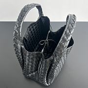 Bottega Veneta Campana Bag Black 33x20x16.5cm - 4