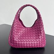 Bottega Veneta Campana Bag Purple 33x20x16.5cm - 1