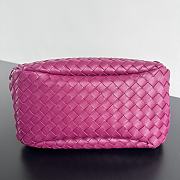 Bottega Veneta Campana Bag Purple 33x20x16.5cm - 4