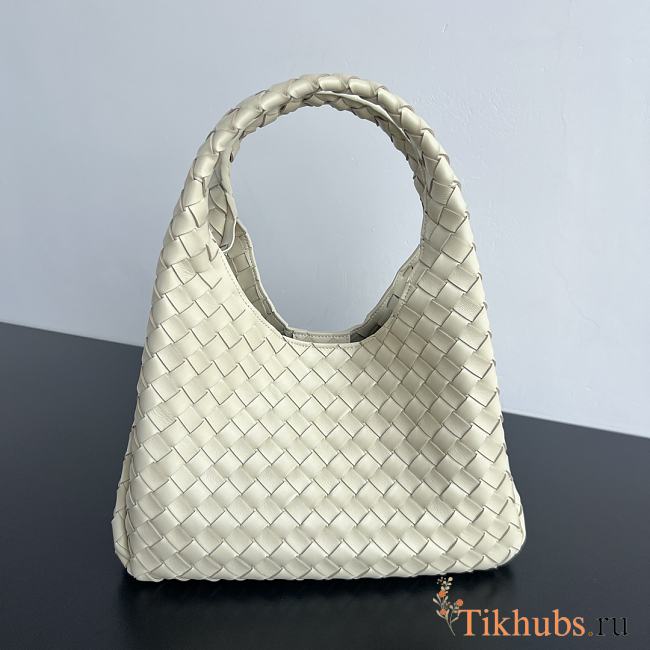 Bottega Veneta Campana Bag White 33x20x16.5cm - 1