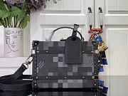 Louis Vuitton LV Handle Trunk Damoflage Black 24x16.5x8cm - 1