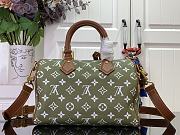 Louis Vuitton LV Speedy P9 Bandoulière 25 Dark Green 25x15x15cm - 4