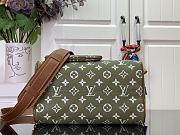Louis Vuitton LV Speedy P9 Bandoulière 25 Dark Green 25x15x15cm - 3