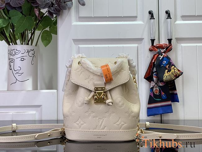 Louis Vuitton LV Backpack Nano Noe White 19x15x10cm - 1