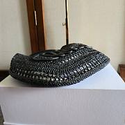 Chloe Summer Banana Bag Black 36x21.5x2cm - 5