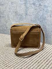 YSL Niki Satchel Suede Bag 21.5x16x8x9.5cm - 5