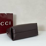 Gucci Softbit Maxi Shoulder Bag Dark Brown 46x26x16cm - 5