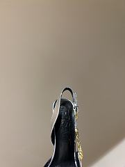 Versace Safety Pin Pumps Silver 10cm - 4