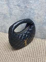 YSL Icarino Quilted Nappa Black Bag 17x13x3cm - 5