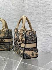 Dior Lady D-lite Dioriviera Beige Palms 24x11x20cm - 5