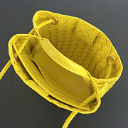 Bottega Veneta Small Andiamo Yellow Bag 25x22x10.5cm - 4