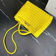 Bottega Veneta Medium Andiamo Yellow 32.5x24x12cm - 5