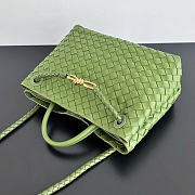 Bottega Veneta Medium Green Andiamo 32.5x24x12cm - 4
