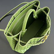 Bottega Veneta Medium Green Andiamo 32.5x24x12cm - 3