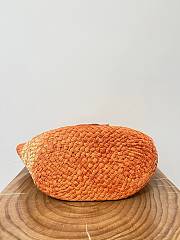 Loewe Medium Anagram Basket Bag Orange 46x24x15cm - 3