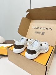 Louis Vuitton LV Olympia White Sneaker - 3