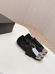 Prada Collapse Re-Nylon Suede Sneakers Metal Black - 3