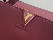 Louis Vuitton LV Capucines GM Souple Rust Red 38 x 23 x 16 cm - 5