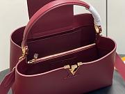 Louis Vuitton LV Capucines GM Souple Rust Red 38 x 23 x 16 cm - 3