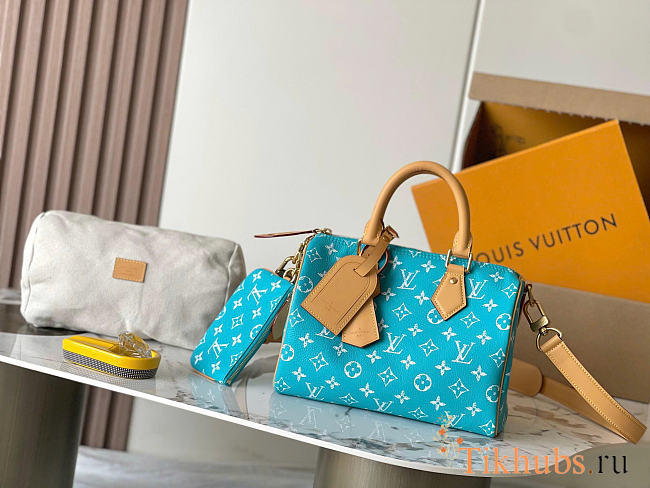 Louis Vuitton LV Speedy P9 25 Turquoise 25x15x15cm - 1