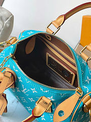 Louis Vuitton LV Speedy P9 25 Turquoise 25x15x15cm - 2