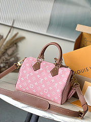 Louis Vuitton LV Speedy P9 25 Pink Brown 25x15x15cm - 3