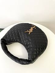 YSL ICare Hobo Quilted Nappa Black 44x30x7cm - 3