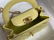 Chanel Kelly Bag Yellow Gold 13x19x7cm - 6