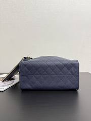 Chanel Medium 25C Hobo Bag Navy Blue Caviar Gold 40x30x15cm - 5