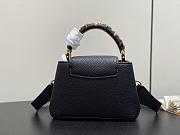 Louis Vuitton LV Capucines Mini Bag Black 21x13.6x8cm - 4
