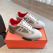 Hermes Trail Sneaker Multicolore Gris - 1