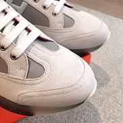 Hermes Trail Sneaker Multicolore Gris - 5