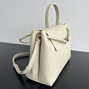 Bottega Veneta Ciao Ciao Bag White Gold 34x26x15cm - 5