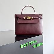 Bottega Veneta Small Ciao Ciao Bag Red Gold 26x19x10.5cm - 1
