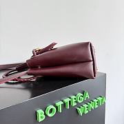 Bottega Veneta Small Ciao Ciao Bag Red Gold 26x19x10.5cm - 5